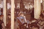 Women on the terrace Edgar Degas